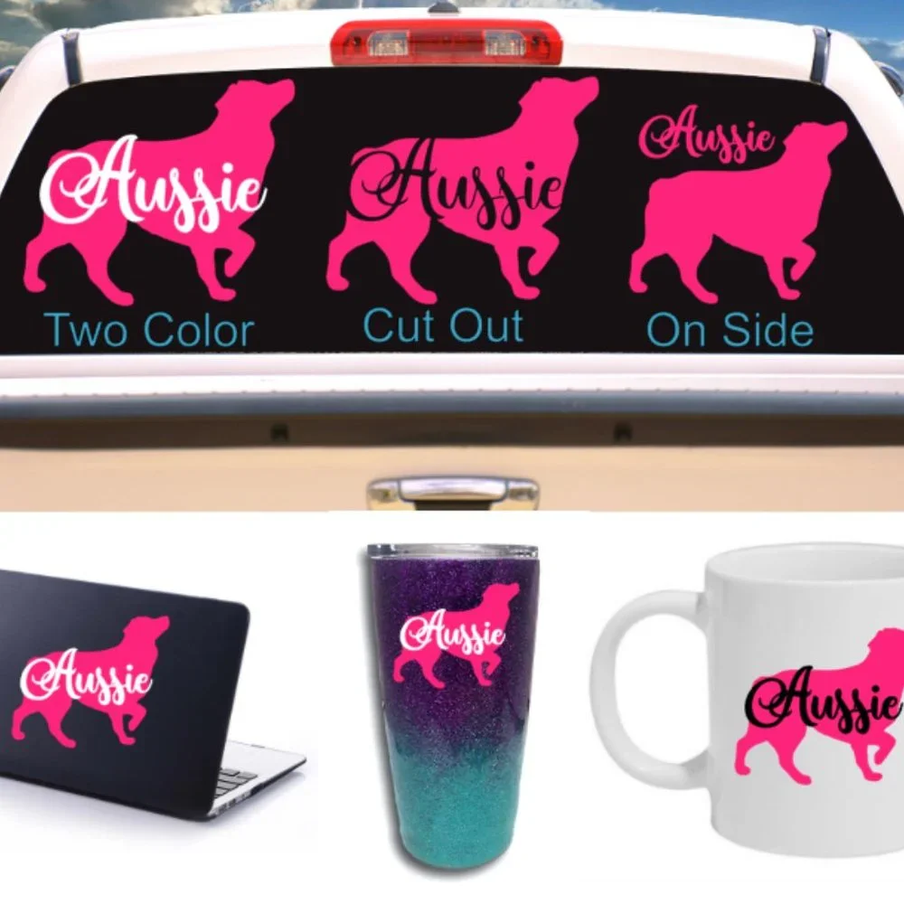 COUNTRY WESTERN VINYL DECAL - 5-6